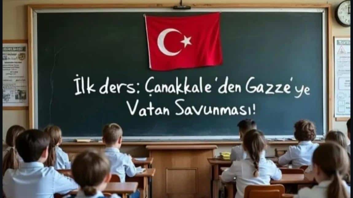 Okulumuzda İlk Ders Zili Çaldı